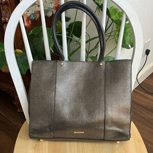 Rebecca Minkoff Metallic Black Tote
